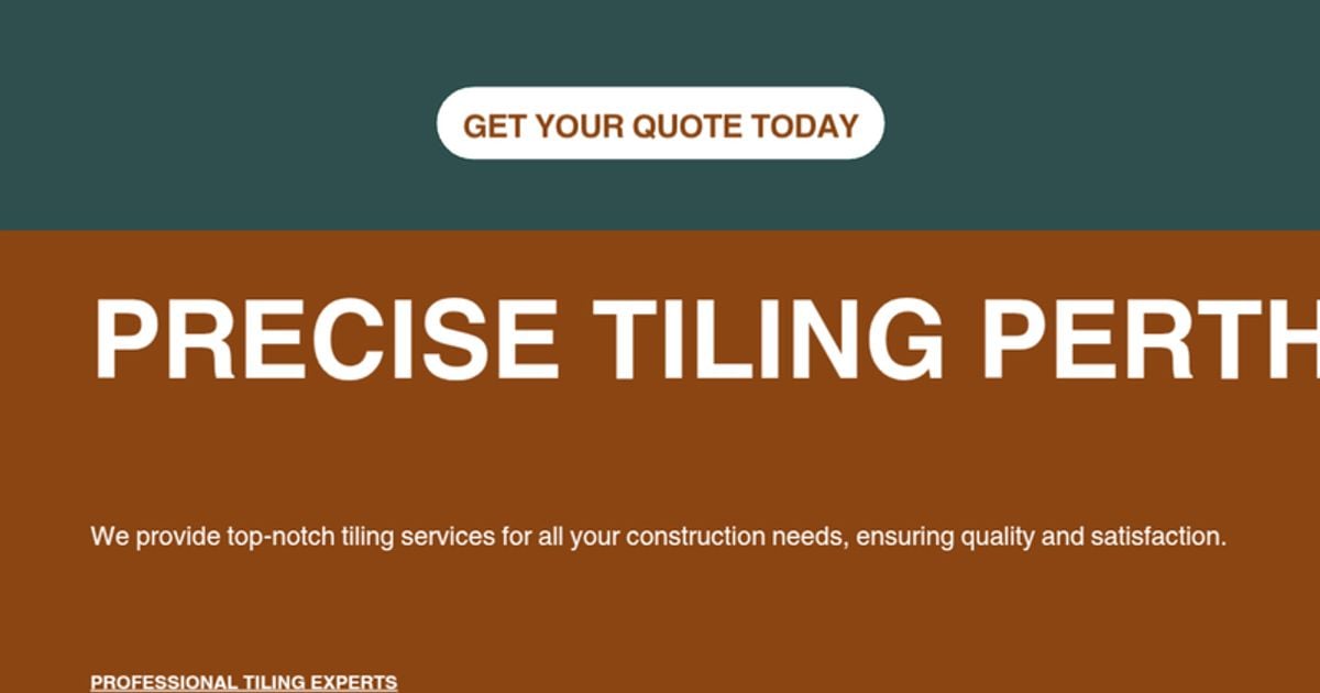 Precise Tiling Perth